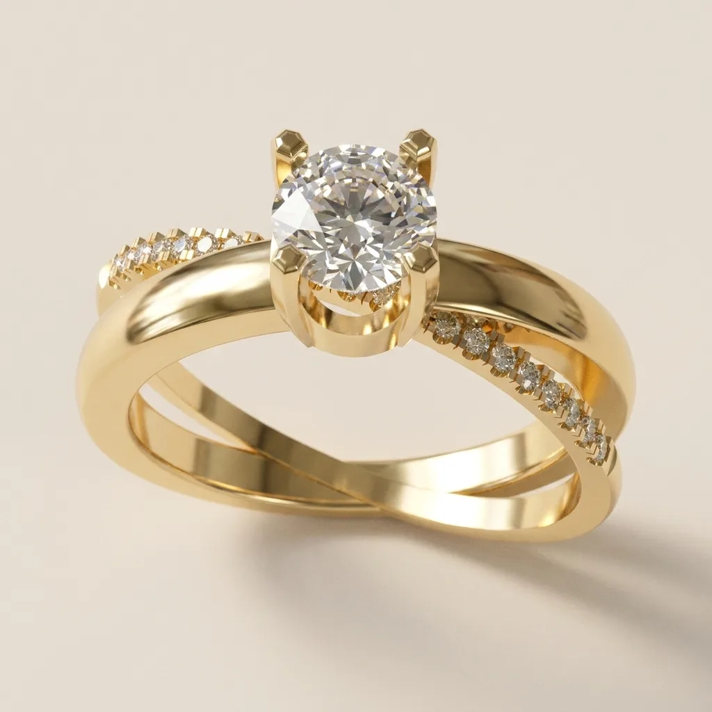 Engagement And Wedding Ring