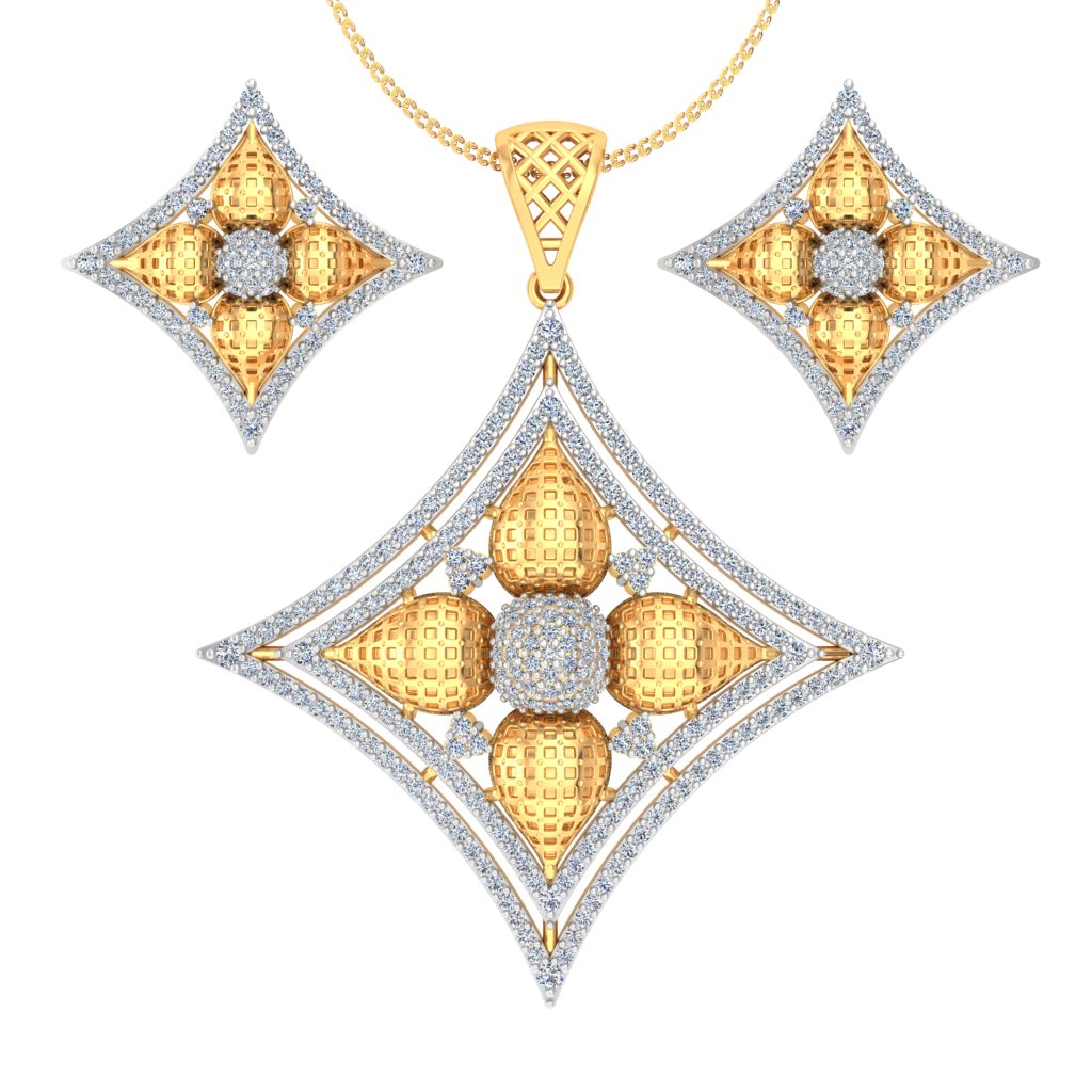 Earrings Pendant Set