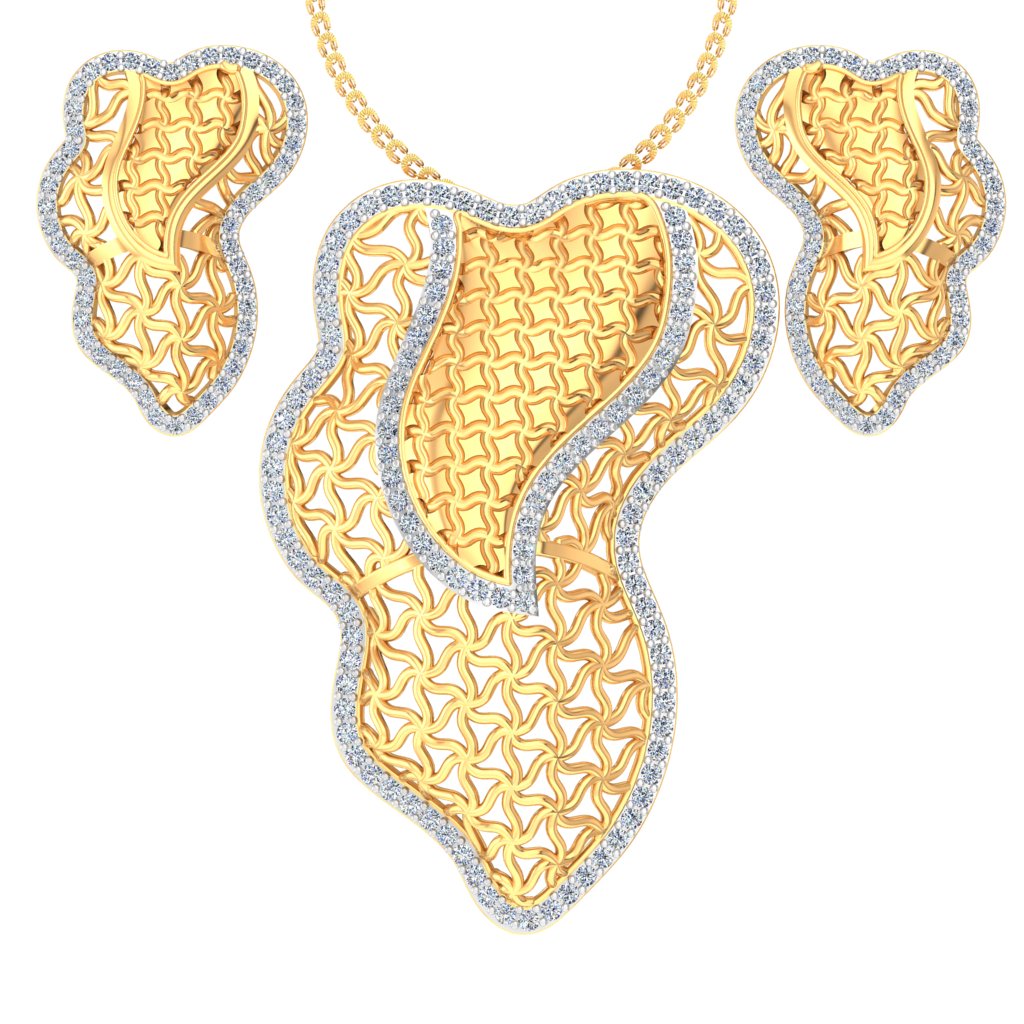 Earrings Pendant Set