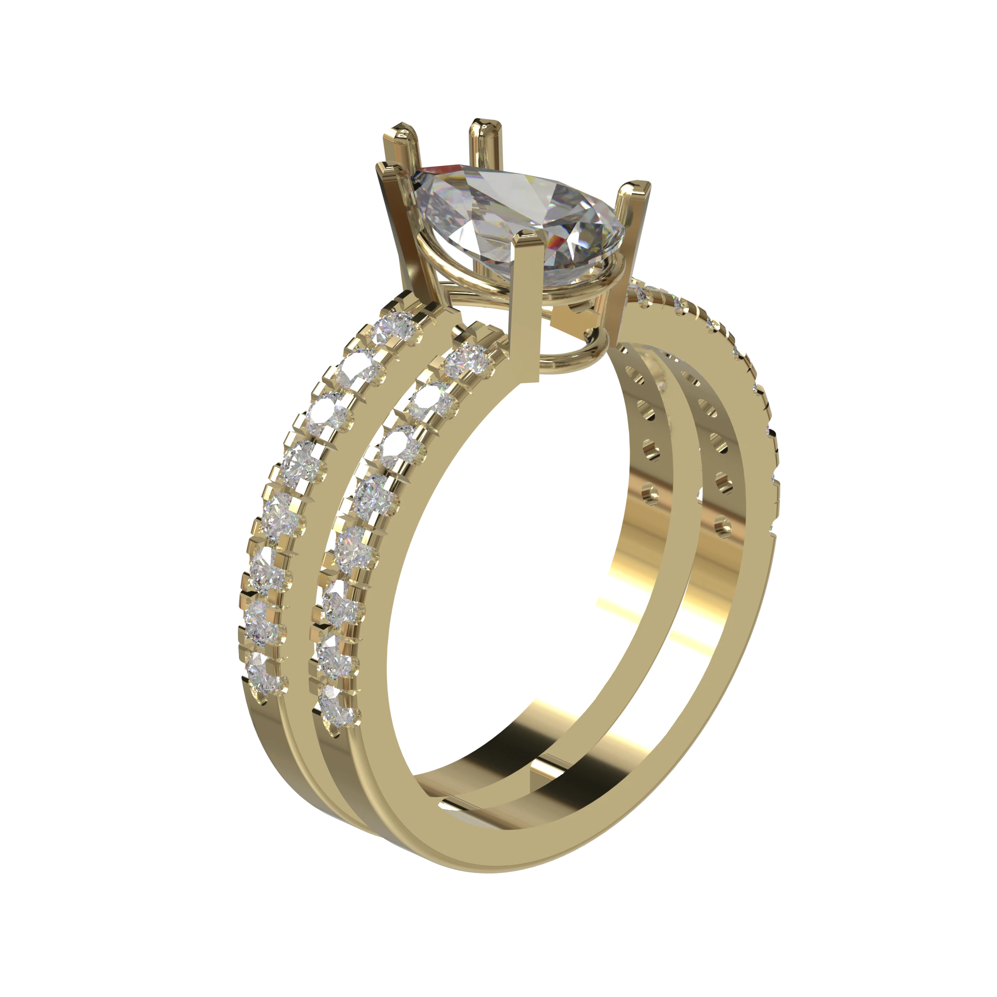 Engagement Ring view 1