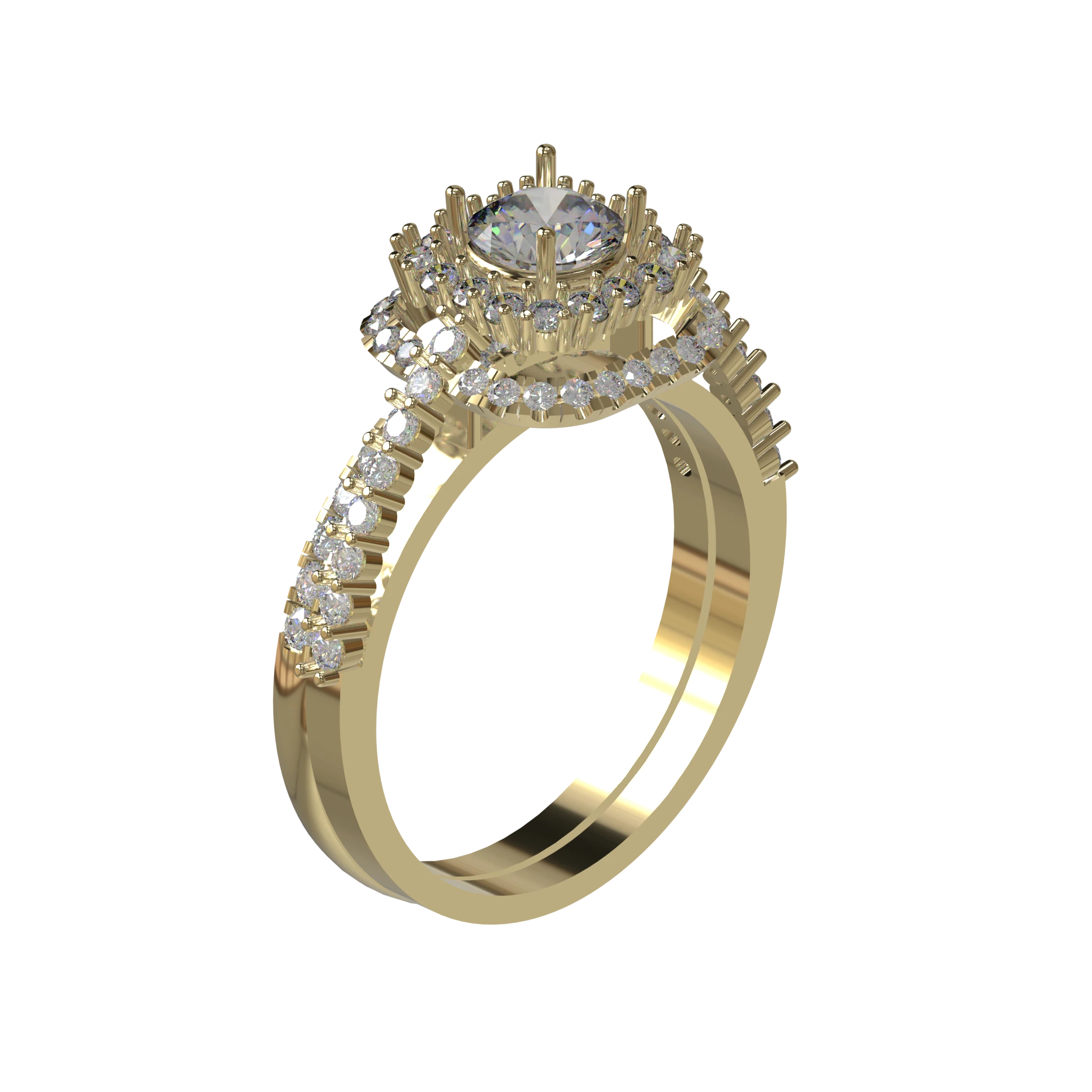 Engagement And Wedding Ring