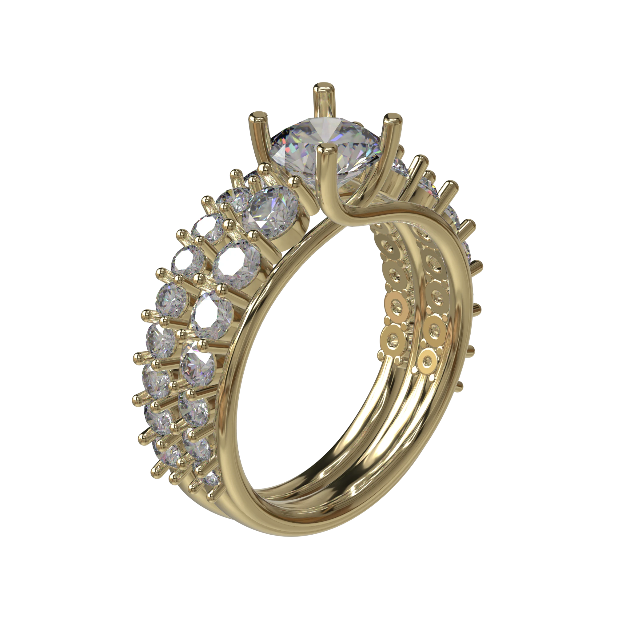 Engagement And Wedding Ring