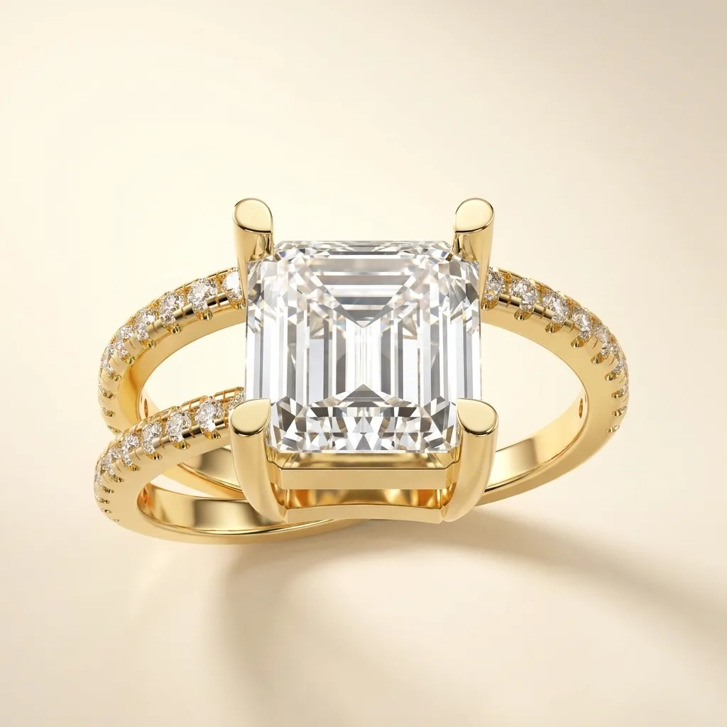 Engagement And Wedding Ring