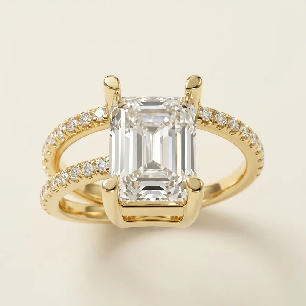 Engagement And Wedding Ring