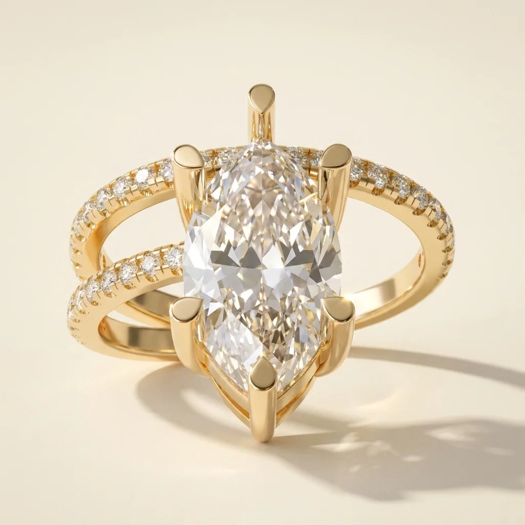Engagement And Wedding Ring