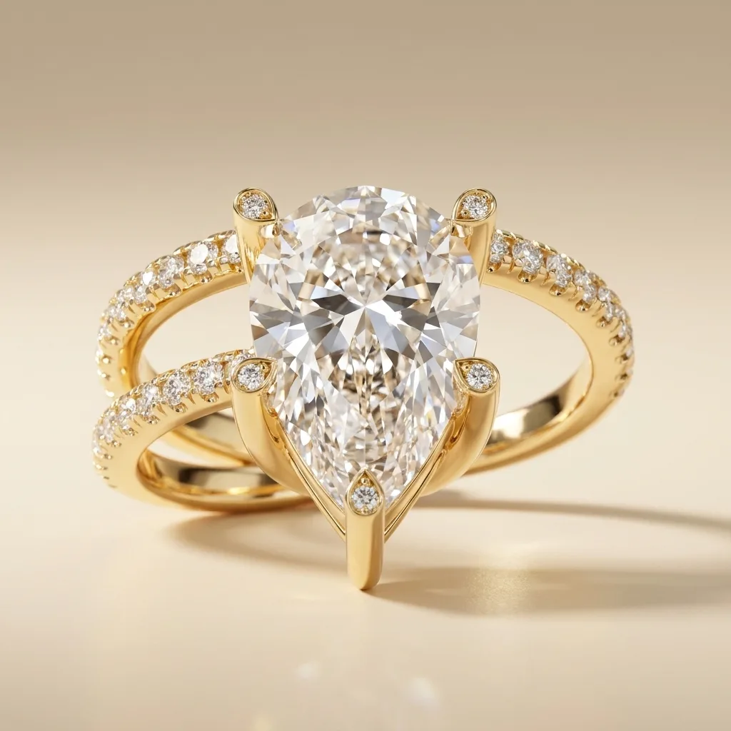 Engagement And Wedding Ring