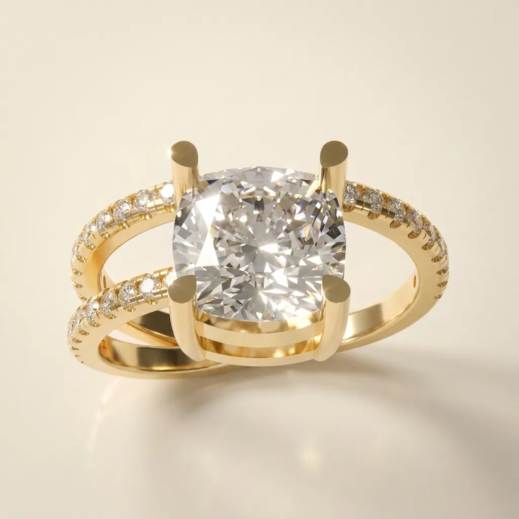 Engagement And Wedding Ring