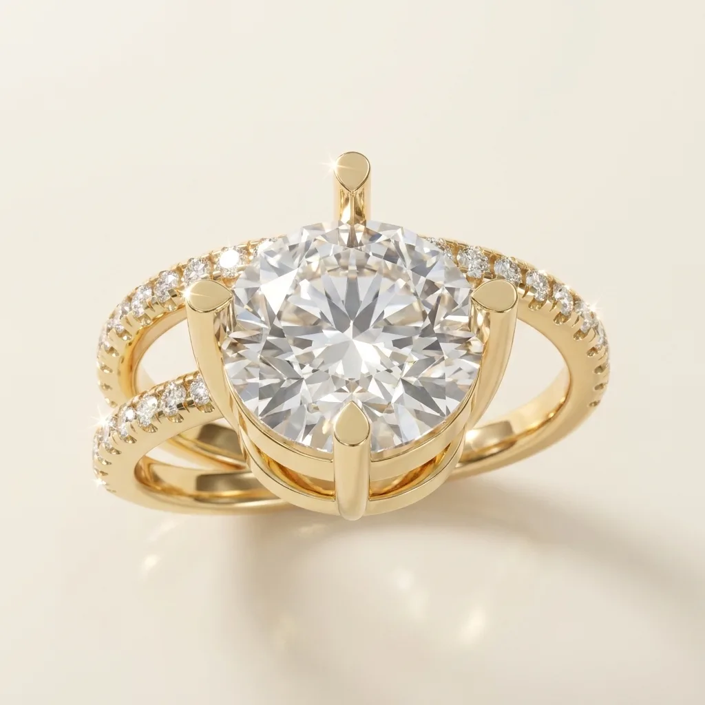 Engagement And Wedding Ring