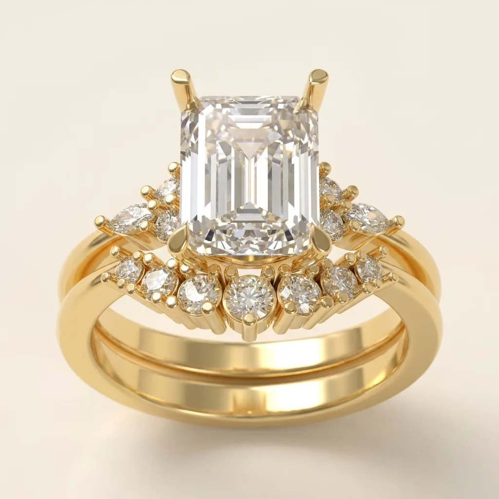 Engagement And Wedding Ring