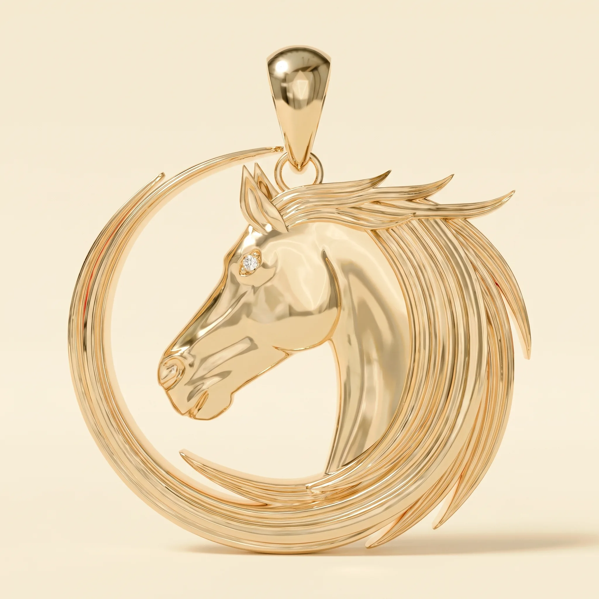 Horse Pendant — View 1