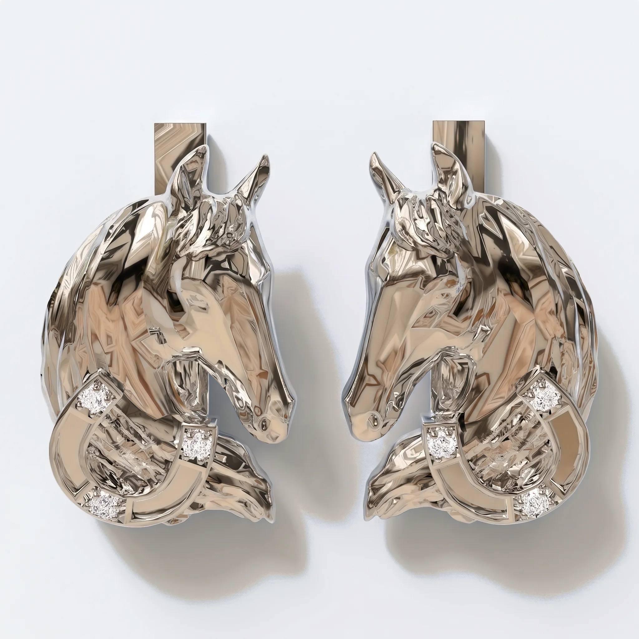 Horse Earrings — View 3