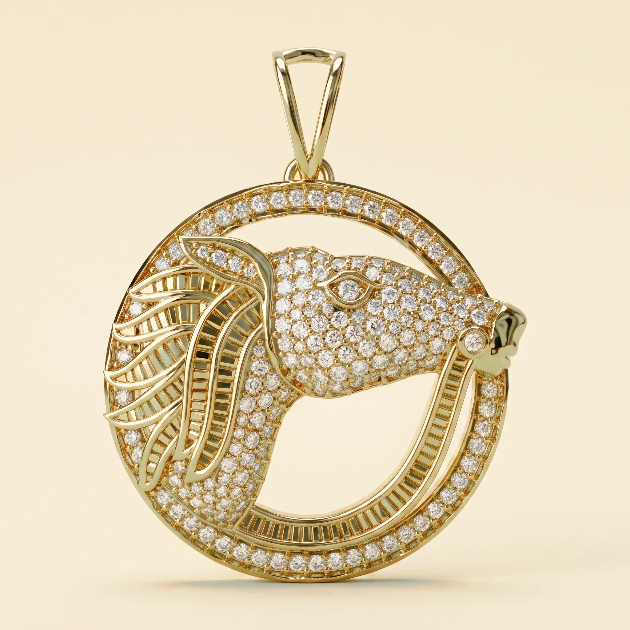 Horse Pendant — View 1