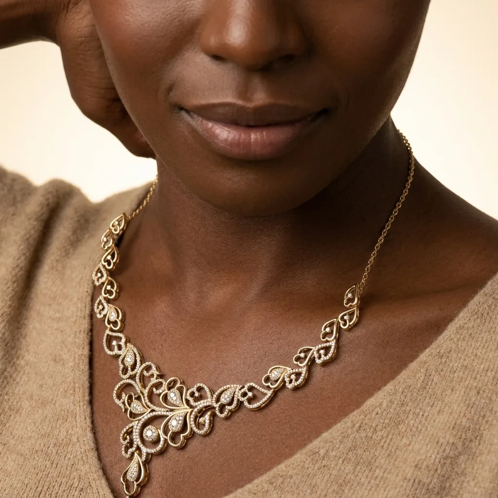 Necklace view 3