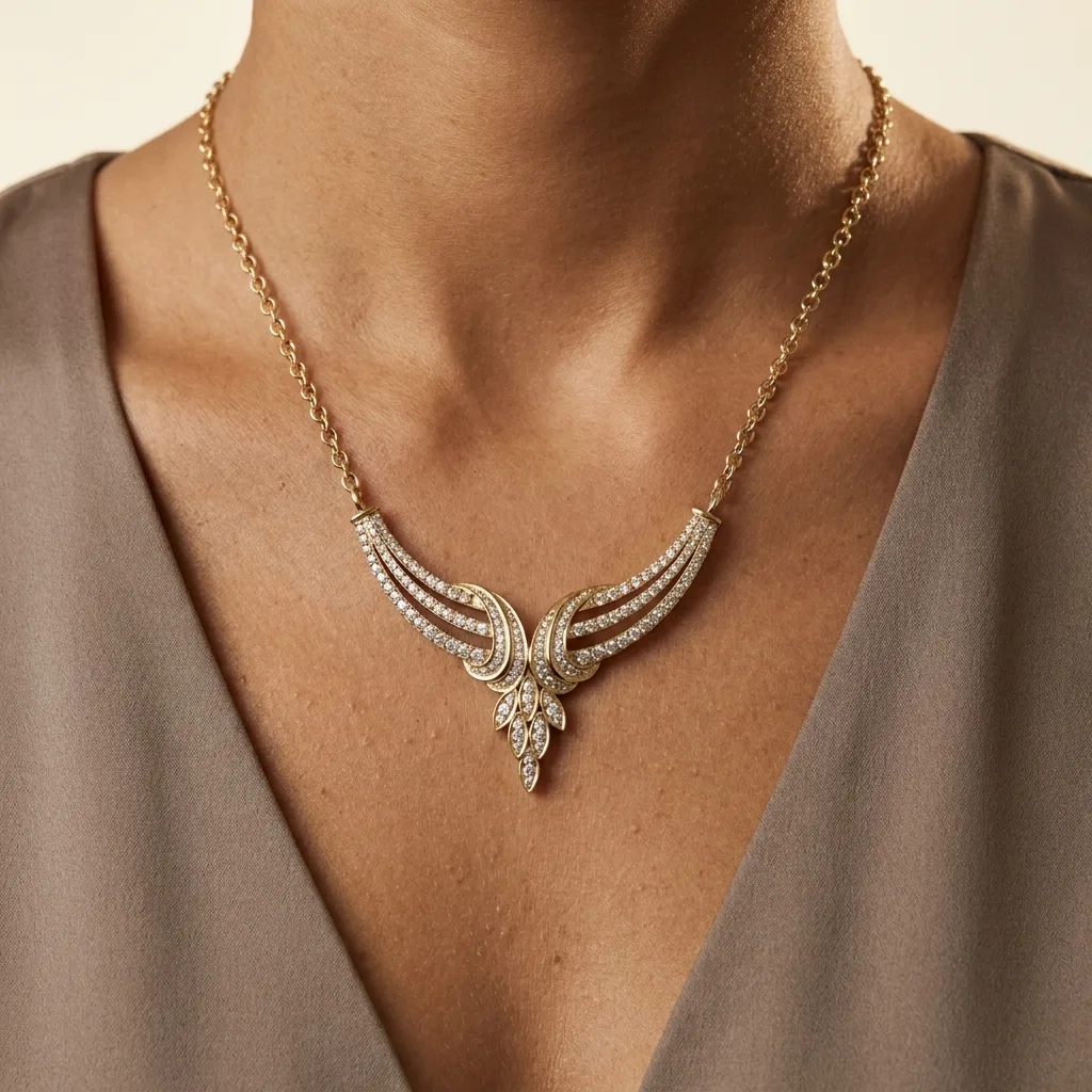 Necklace view 2